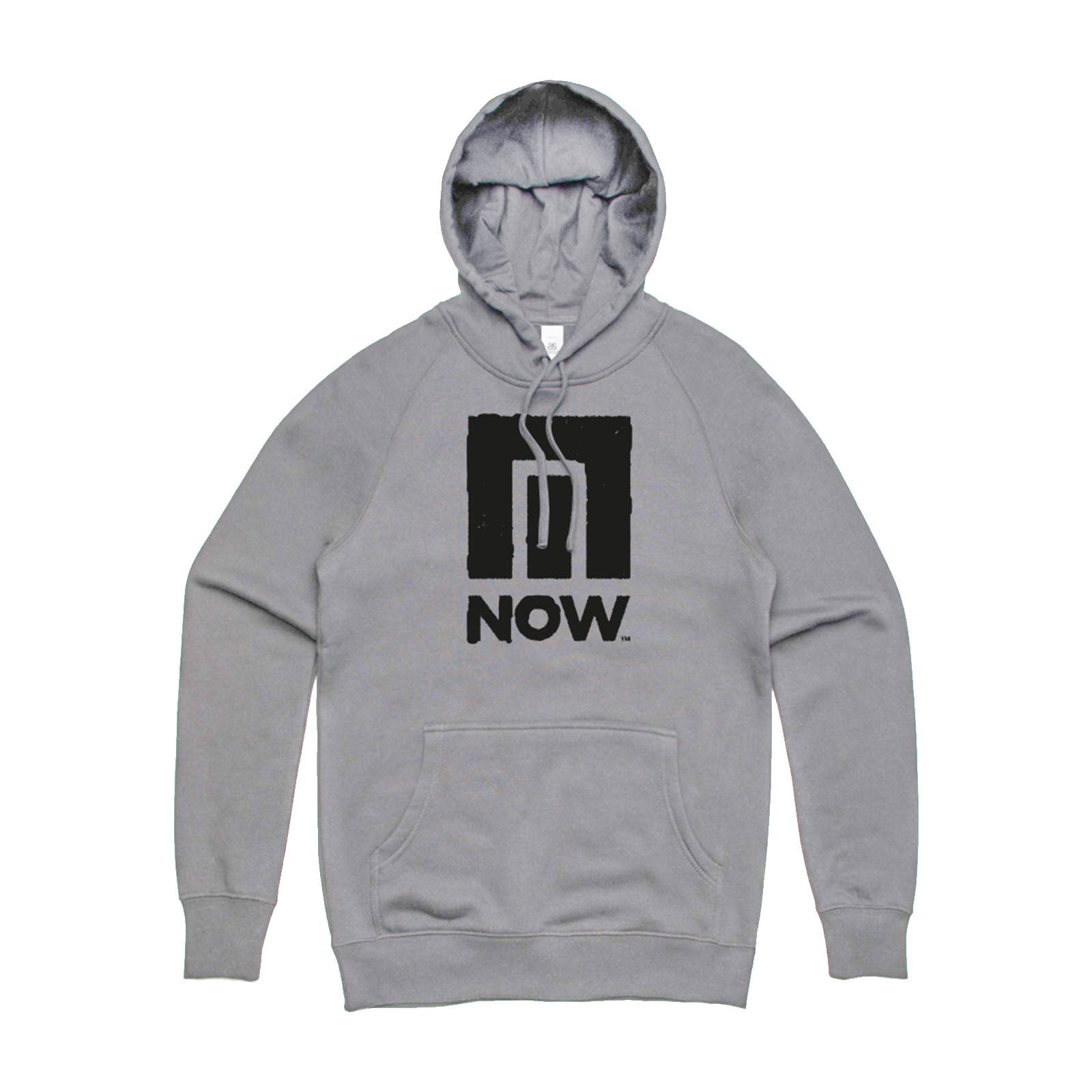 NOW Snowboarding Men's Guys Pullover Hoodie Hooded Sweater Grey