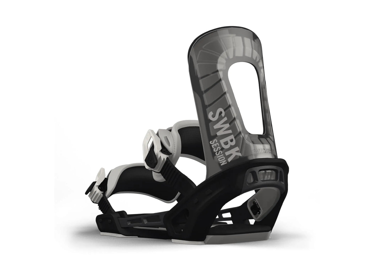 Switchback Session All Mountain Snowboard Bindings Black Grey Xsmall - medium