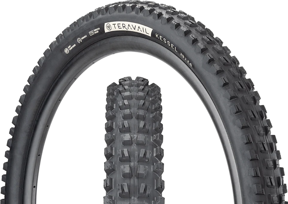 Teravail Kessel 29x2.6 tubless ready folding mtb all mountain enduro trail bicycle tire black