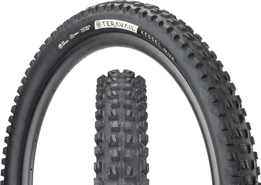 Teravail Kessel Trail All Mountan Enduro MTB Folding Tubeless Tire Black 27.5x2.5
