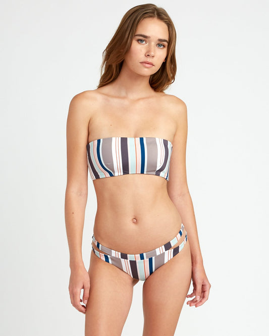 RVCA Women's Off Shore Cheeky Bikini Swim Bottom